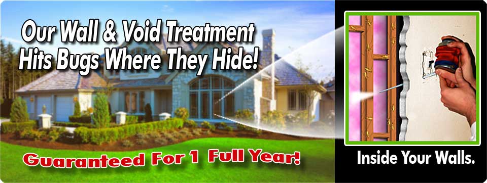 wall and void pest control treatment